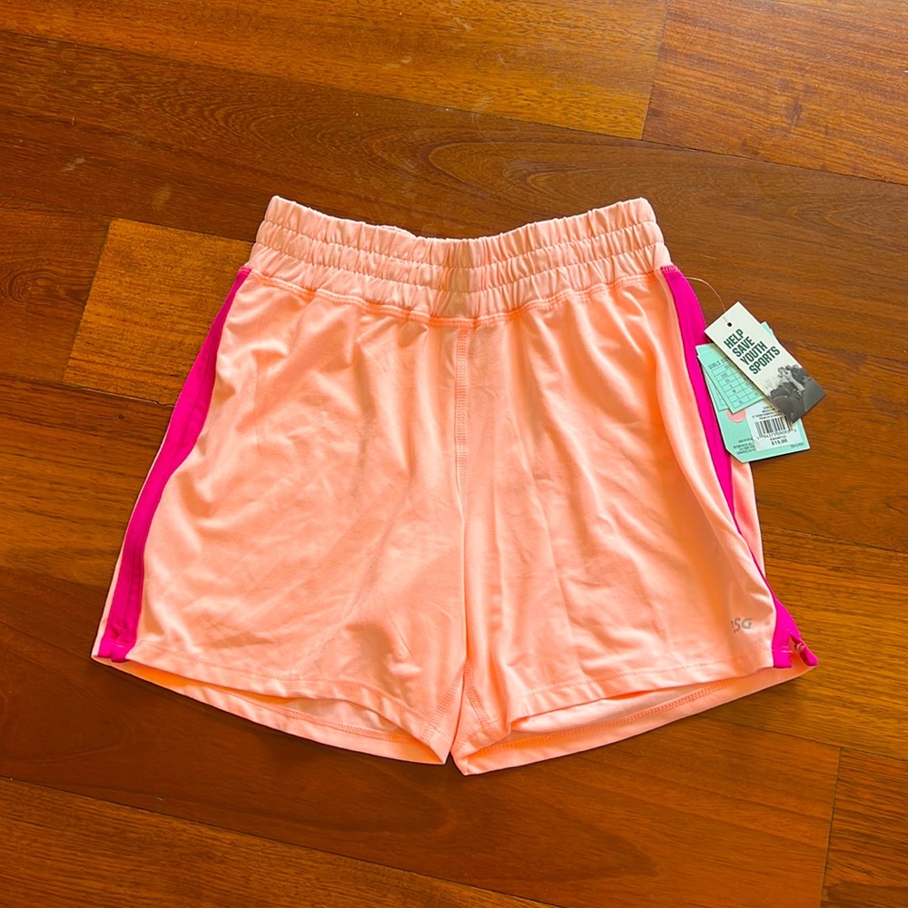 NWT DSG Peach Mid Rise Basketball Short